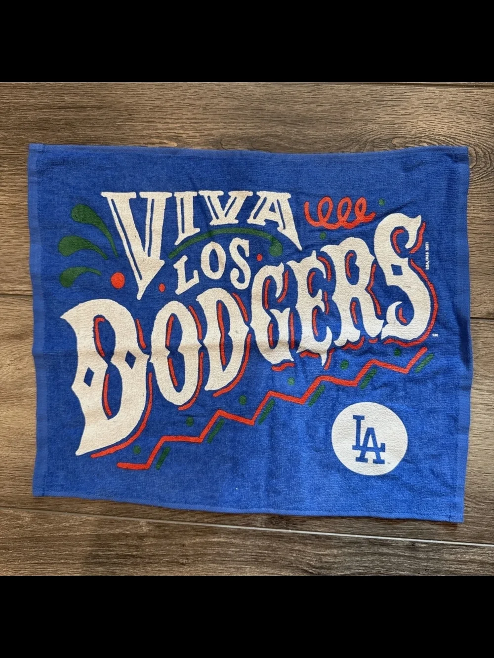 Los Angeles Dodgers 'Viva Los Dodgers' Blue Hand Towel